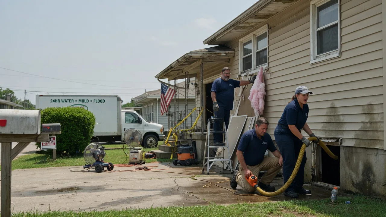 Water Damage Repair in Yatesville, GA near me